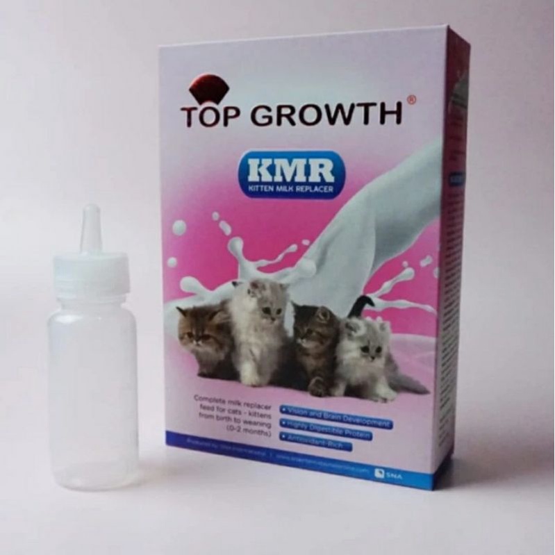 Susu Top Growth 250Gr GRATIS BOTOL Kitten Milk Replacer / Susu Kucing