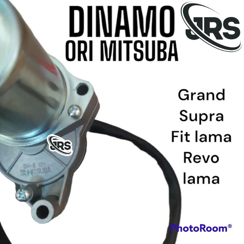 DINAMO STATER GRAND SUPRA ORI MITSUBA PLUS KABEL DINAMO STATER ASSY ORIGINAL MITSUBA BAWAAN MOTOR HO