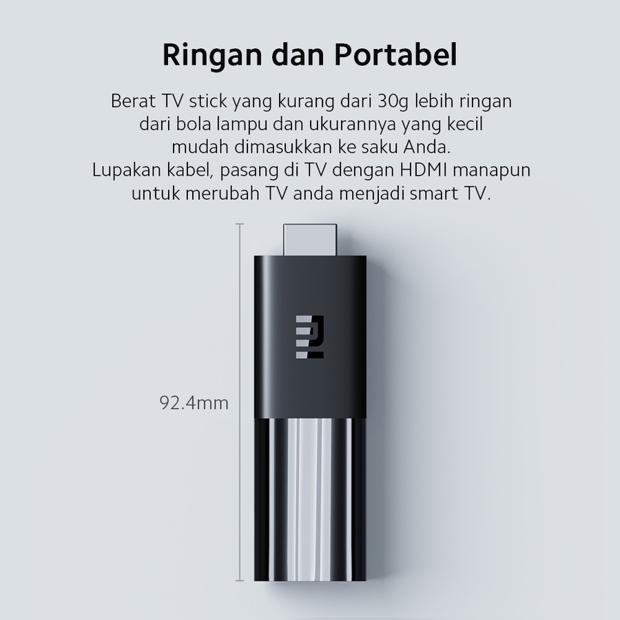 Xiaomi Mi TV Stick MiStick Android 9.0 Garansi Resmi Indonesia Android TV