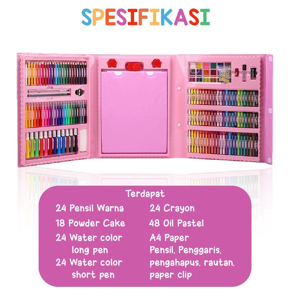 

⇑ Krayon Set Koper 86Pcs In 1 Alat Lukis Lengkap Crayon Full Set Kualitas Impor KIDS LAND ,,