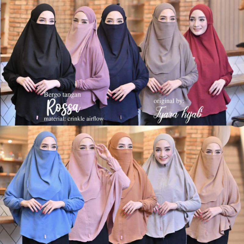bergo tangan rossa by tyara hijab
