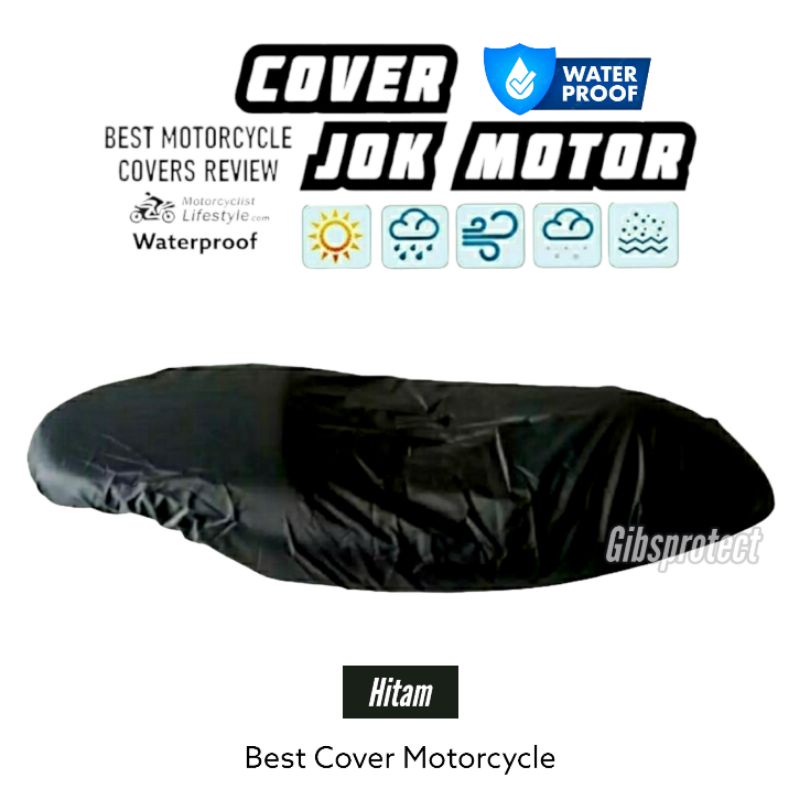 Sarung Jok Motor Anti Air Cover Pelindung Jok Motor Beat Vario Scoopy Genio Mio Fino X-ride Spin Satria Sonic Supra Shogun Jupiter N-max Pcx Adv Aerox Freego Vespa