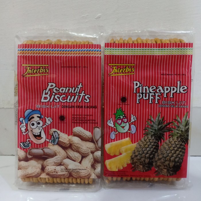 Interbis Biskuit Kacang Nanas