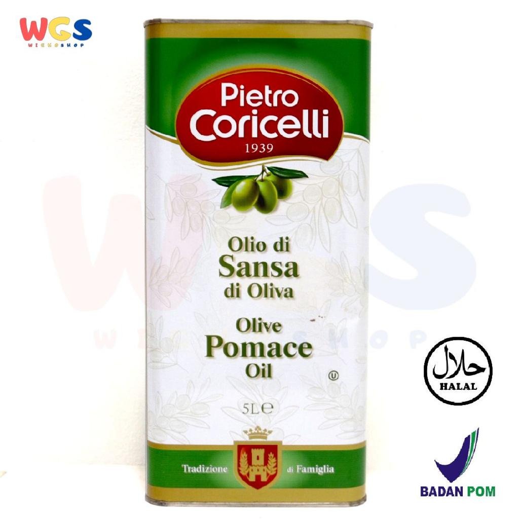 Pietro Coricelli Pomace Olive Oil 5 ltr - Olio di Sansa di Oliva Italy