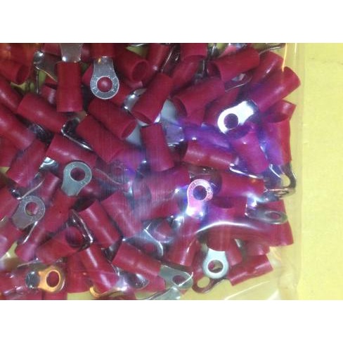 Kabel Skun Ring 4mm 3.5-4 Merah