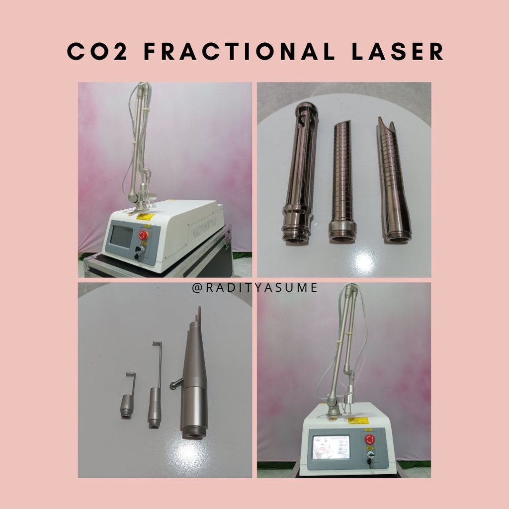 CO2 Laser portable alat kecantikan salon alat facial salon