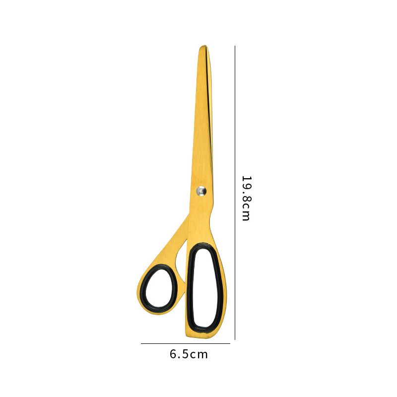 GUNTING GOLD Aesthetic Gold Plated Scissors Work School Scissors