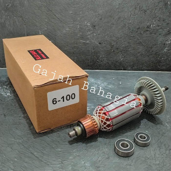 [BISA COD] Armature Angker Gerinda Bosch Gws 6100 Angker Bosch 6100 5-100 Gws 060 / Perlengkapan Rum