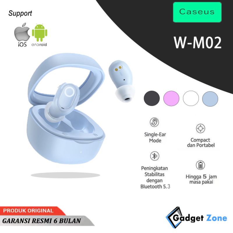 Caseus W-M02 (Wonder M02) Bluetooth 5.3 TWS Low Latency Earphone