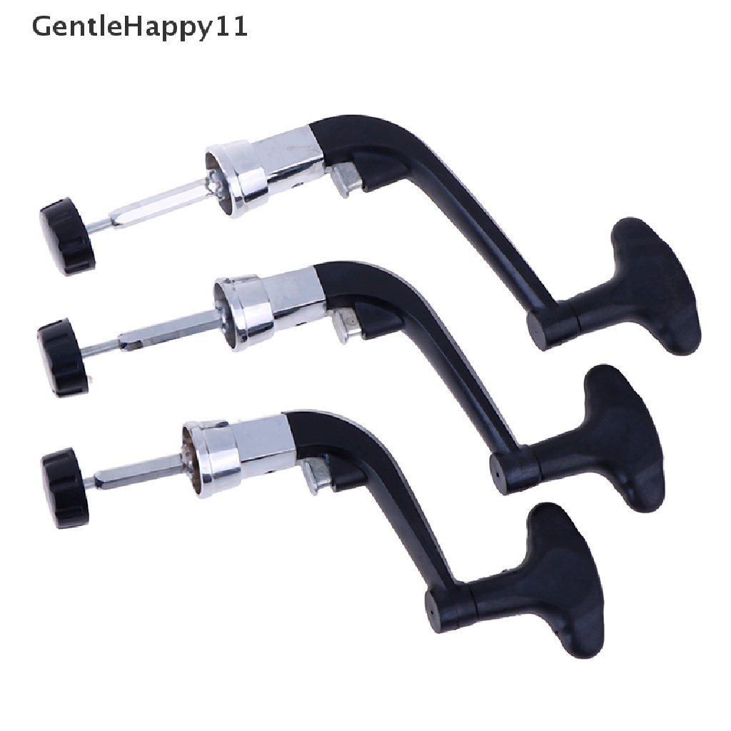 Gentlehappy Metal Spinning Reel Handle Grip Gulungan Pancing Ganti Rocker Arm Handle Engkol id