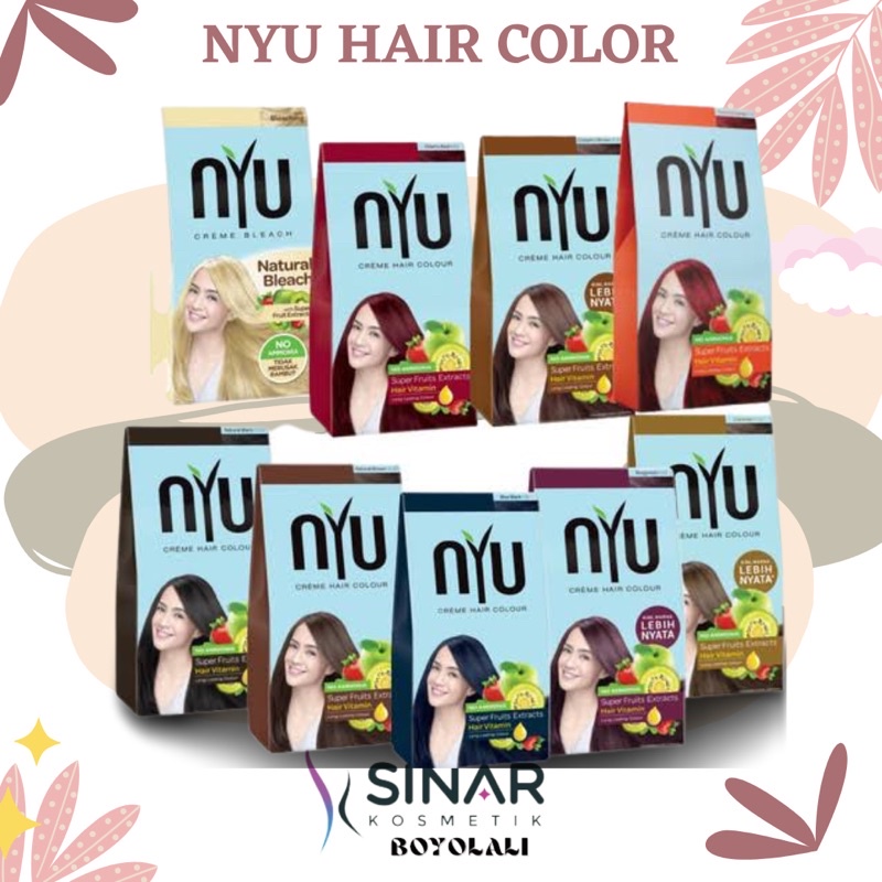 NYU Creme Hair Colour Box