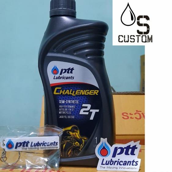 Oli samping 2tak PTT Lubricants Challenger 2T THAILAND