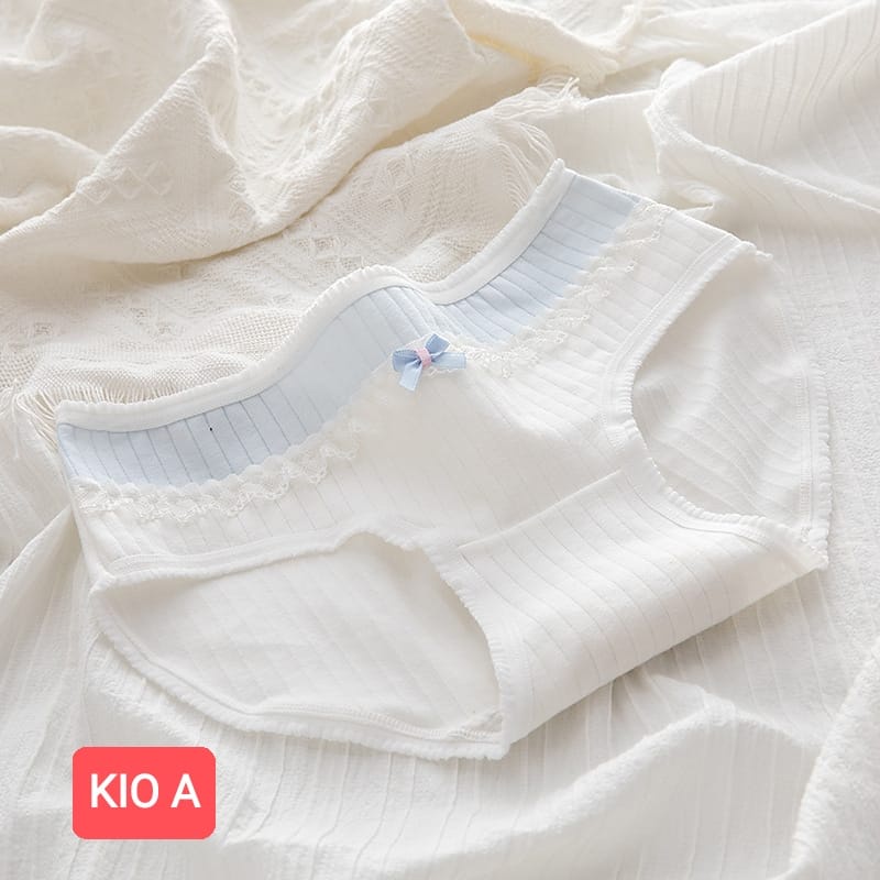 BAJUKIDDIE KIO PANTIE CELANA DALAM ABG REMAJA WANITA ALA KOREA MOTIF LUCU KATUN IMPORT ADEM