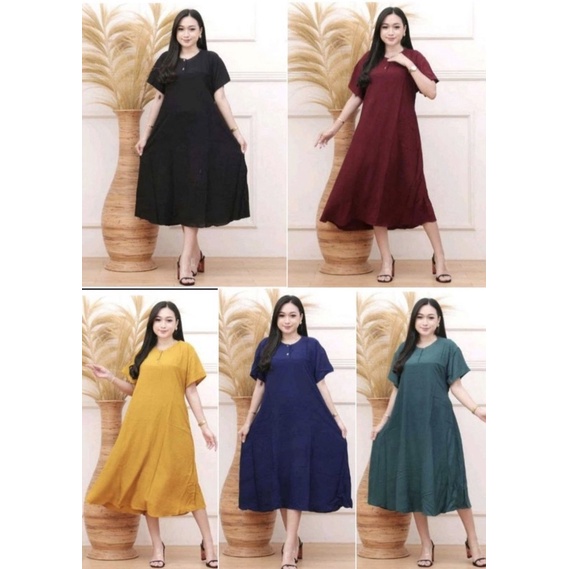 PAKET 100 DAPAT 3 BAJU||DASTER RAYON PAYUNG POLOS KEKINIAN||DASTER MURAH||DASTER VIRAL||DASTER KEKIN