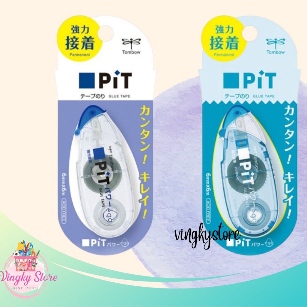

Lem Kertas Roll / Glue Tape Pit Power Egg Tombow