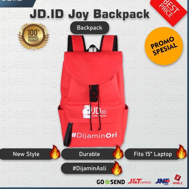 JDID Joy Backpack Tas Ransel Laptop 15 Inch Fashionable - 1 Tas