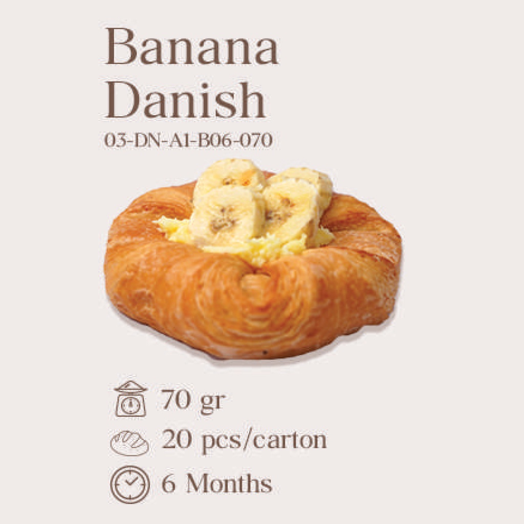 

BANANA DANISH FRESH/READY-TO-EAT (KARTON)