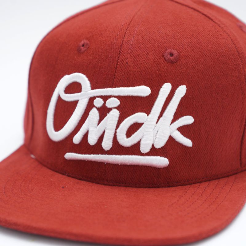 Omidoki Topi Snapback Hip Hop Original Maroon