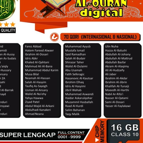 SPEAKER AL QURAN CHIP 16 GB 70 QORI TP-600 | BONUS LENGKAP 500 KAJIAN - Ungu
