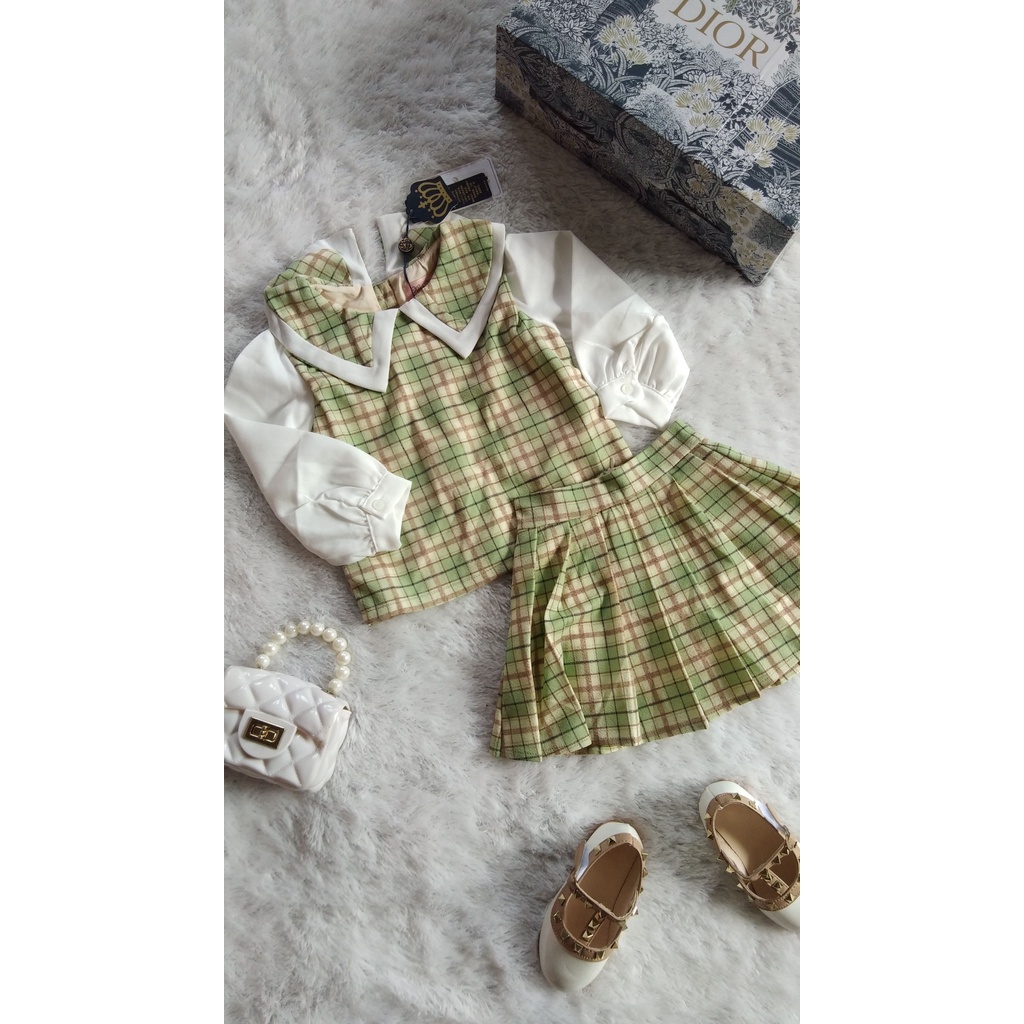 King Kid Setelan Rok Anak Perempuan