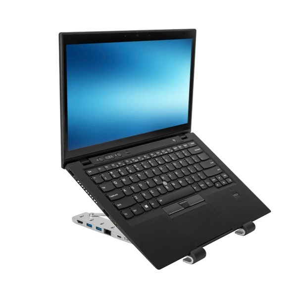 Portable Laptop Stand + Dock Targus AWU100005AP HDMI LAN USB A USB C PD