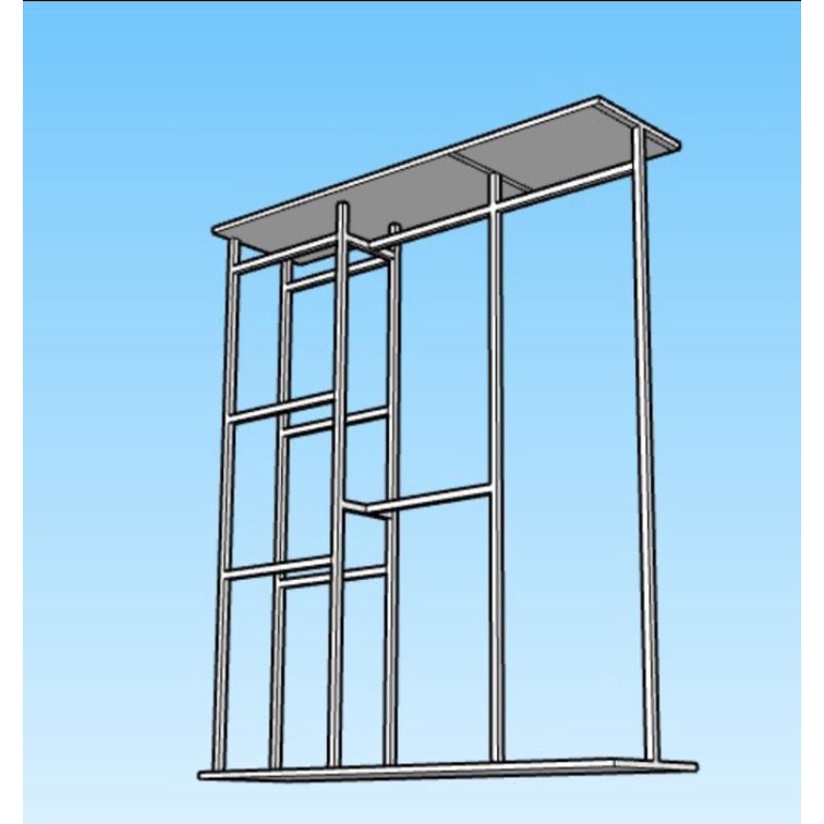 Rak Baju Custom/ Gawangan Baju Custom