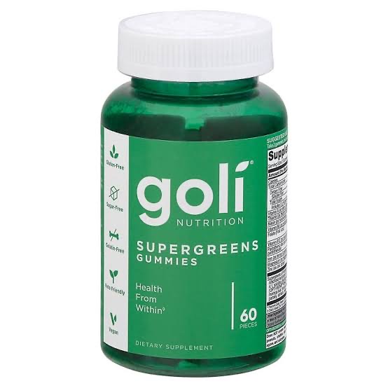 Goli Nutrition Supergreens Gummies