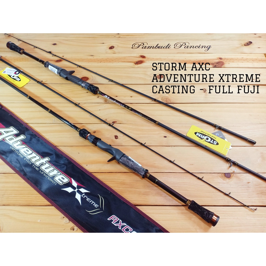 STORM | Joran BC STORM AXC ADVENTURE XTREME Baitcasting Rod Full FUJI