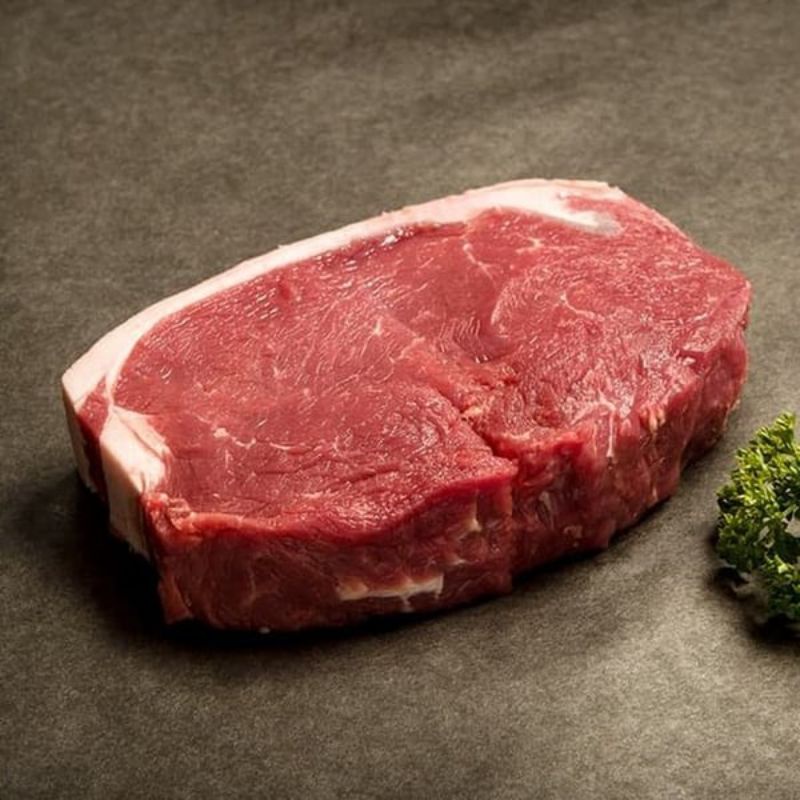 

STRIPLOIN BEEF AUS /DAGING HAS LUAR IMPORT AUS 1 KG