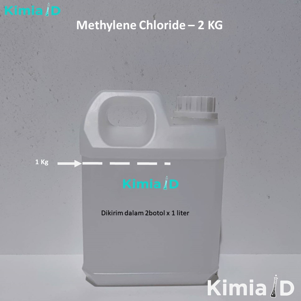 Methylene Chloride 2 Kg MC Dichloromethane Solvent Pelarut Thinner