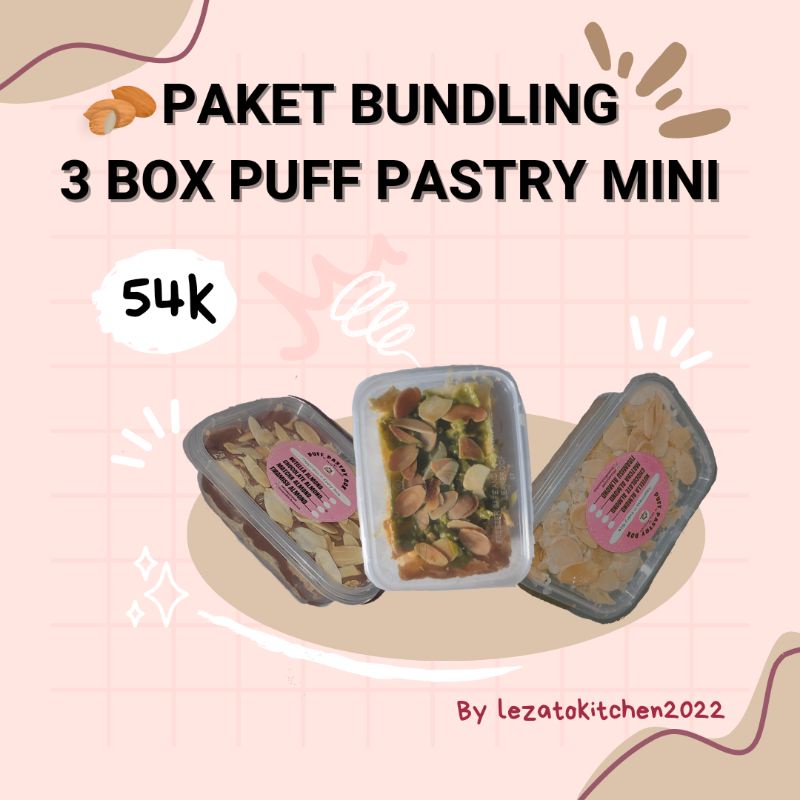 

Paket Bundling 3 Box Puff Pastry Mini