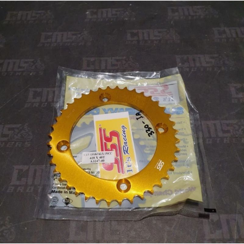 gir Gear Belakang SSS AlumuniumUkuran 428x40
For KLX150
Gold