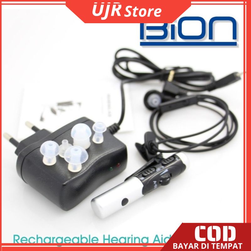 

Alat Bantu Dengar Telinga Orang Tua Hearing Aid BION A-60 Pendengaran Cas A60 L119
