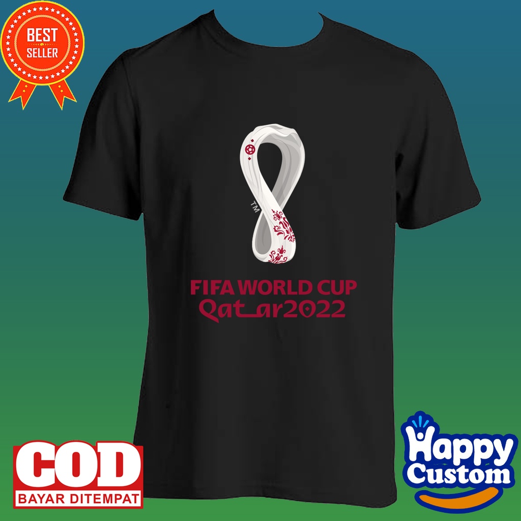 KAOS PIALA DUNIA 2022 QATAR / BAJU PIALA DUNIA 2022 QATAR