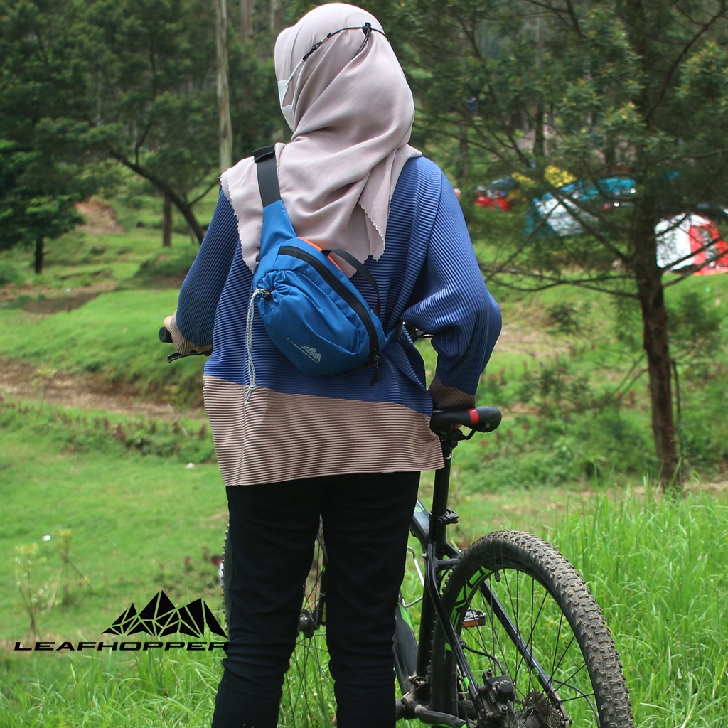Waistbag Botol Minum Tas Pinggang Olahraga LEAFHOPPER Slingbag