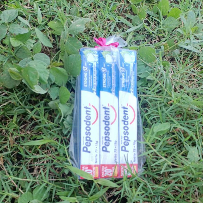 PEPSODENT 75+15gr PAKET isi 3