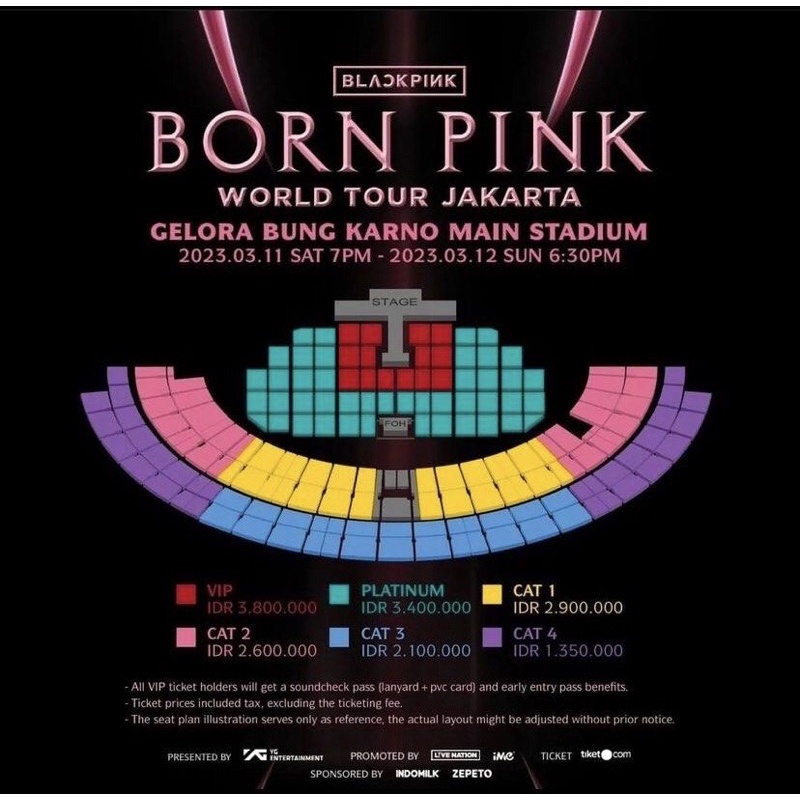 TIKET KONSER BLACKPINK CAT 2
