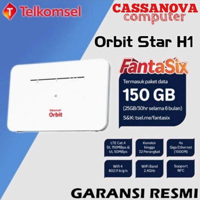 Huawei b311 Telkomsel / orbit star H1 modem wifi 4G Huawei B311