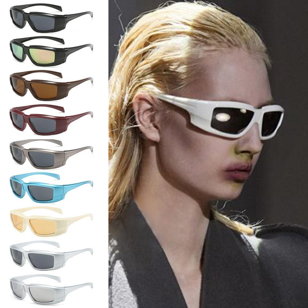 Lily Kacamata Sport Fashion Punk Eyewear Oval Sunglasses