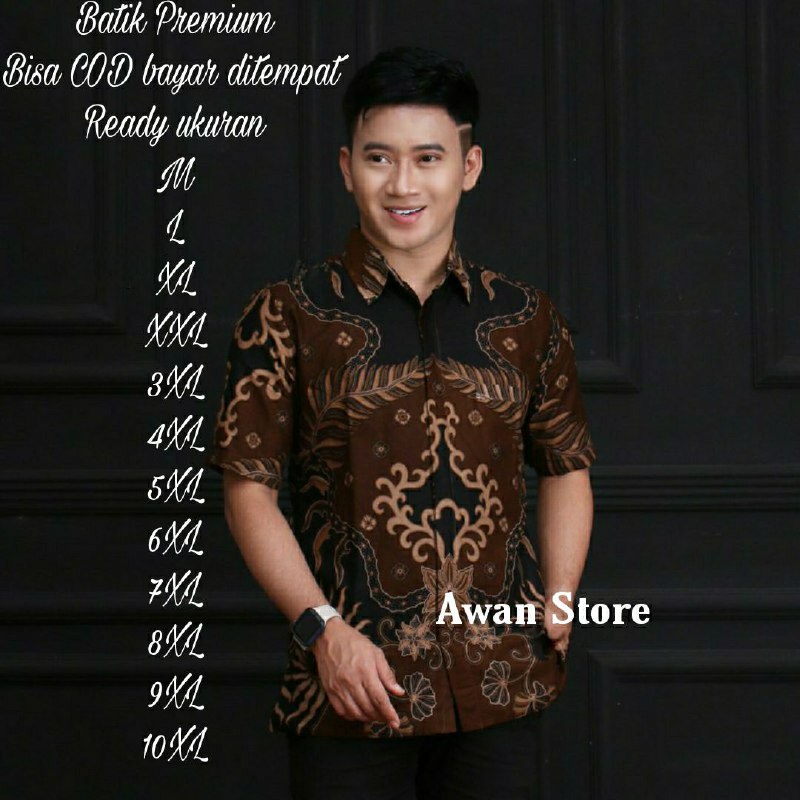 BATIK JUMBO M L XL XXL XXXL XXXXL XXXXXL XXXXXXL XXXXXXXL XXXXXXXXL XXXXXXXXXL XXXXXXXXXXL TERBARU KEMEJA BATIK PRIA LENGAN PENDEK TERBARU BATIK HIJAU SAGE HEM BATIK JUMBO