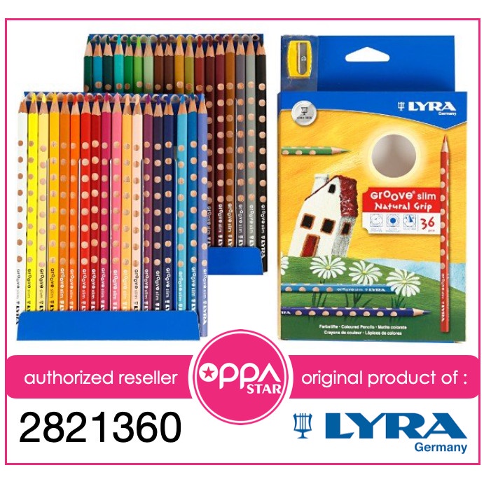 

Pensil Warna Pencil Color Lyra Groove Slim Set 36 2821360