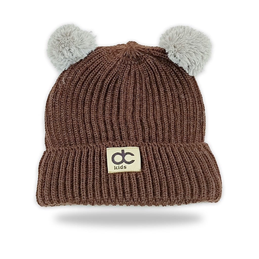 Topi anak Pom pom/ Topi Anak Lucu