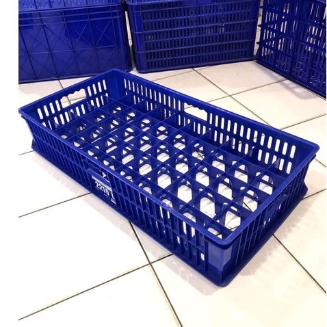 Container/krat industri 50 gelas 2216L green leaf