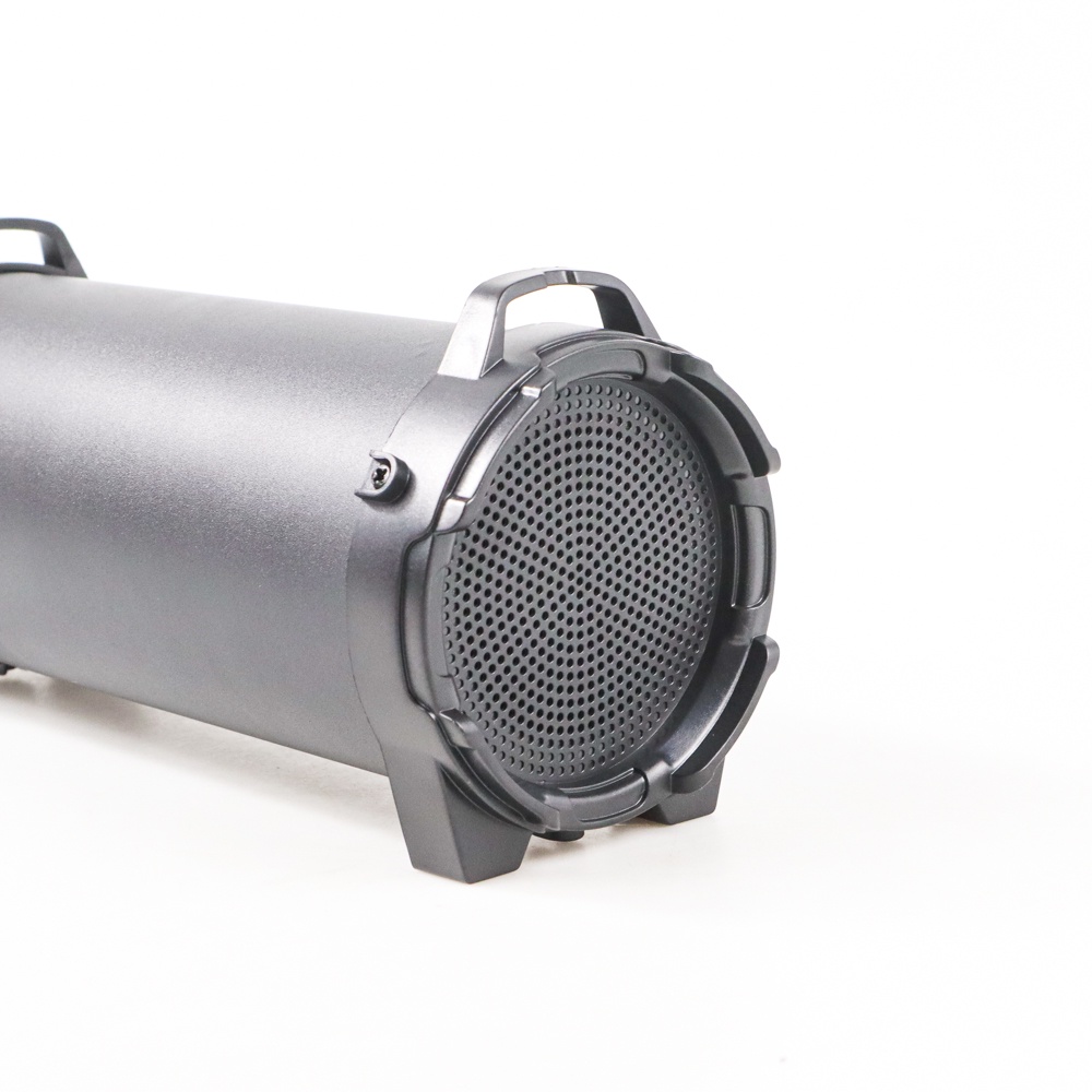 Outdoor Portable Bluetooth Speaker Boombox with Carrying Strap - SL-10 - Black - R4SK03BK