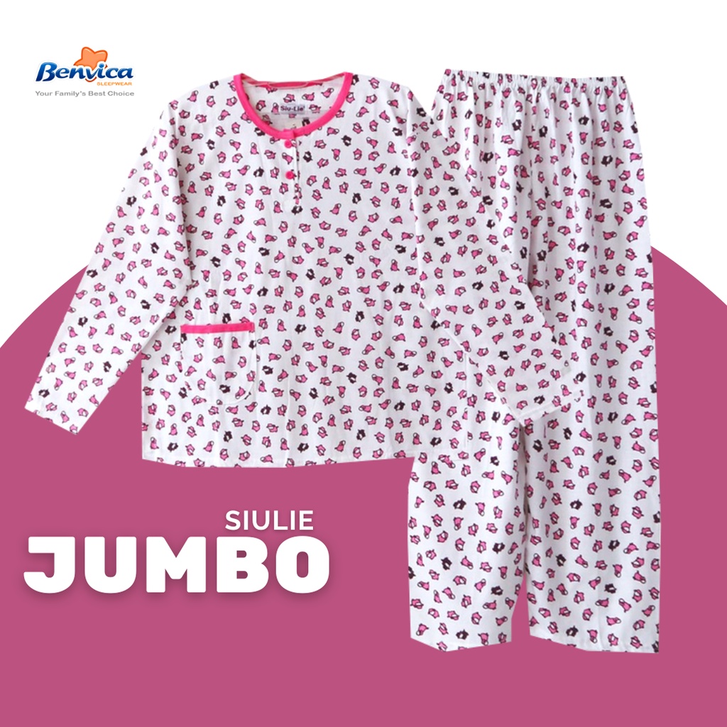 BAJU TIDUR PIYAMA JUMBO SIULIE BANYAK MOTIF