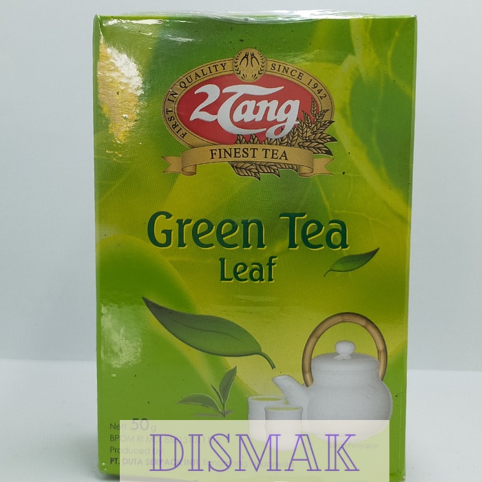 Teh 2 Tang Green Tea 50 Gram