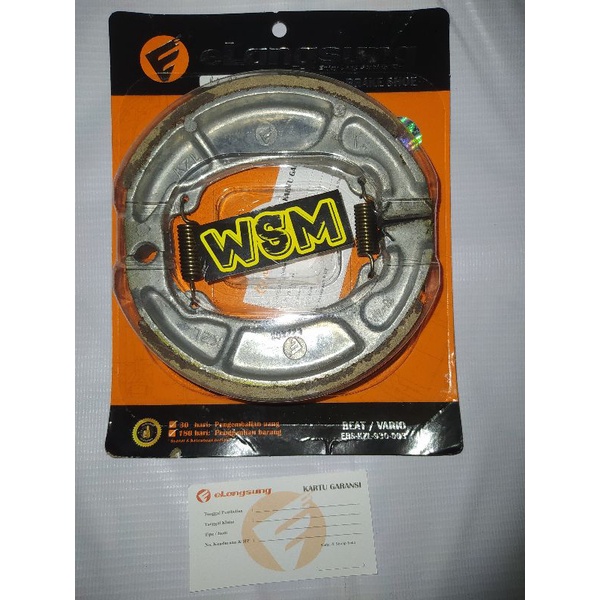 kampas rem belakang tromol beat karbu, beat fi, scoopy karbu fi