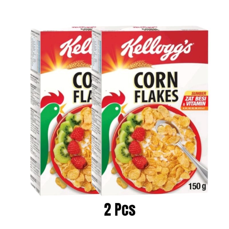 

Kelloggs Corn Flakes 2 × 150 gr ( 2 Pcs ) | Kellogg's Corn Flakes