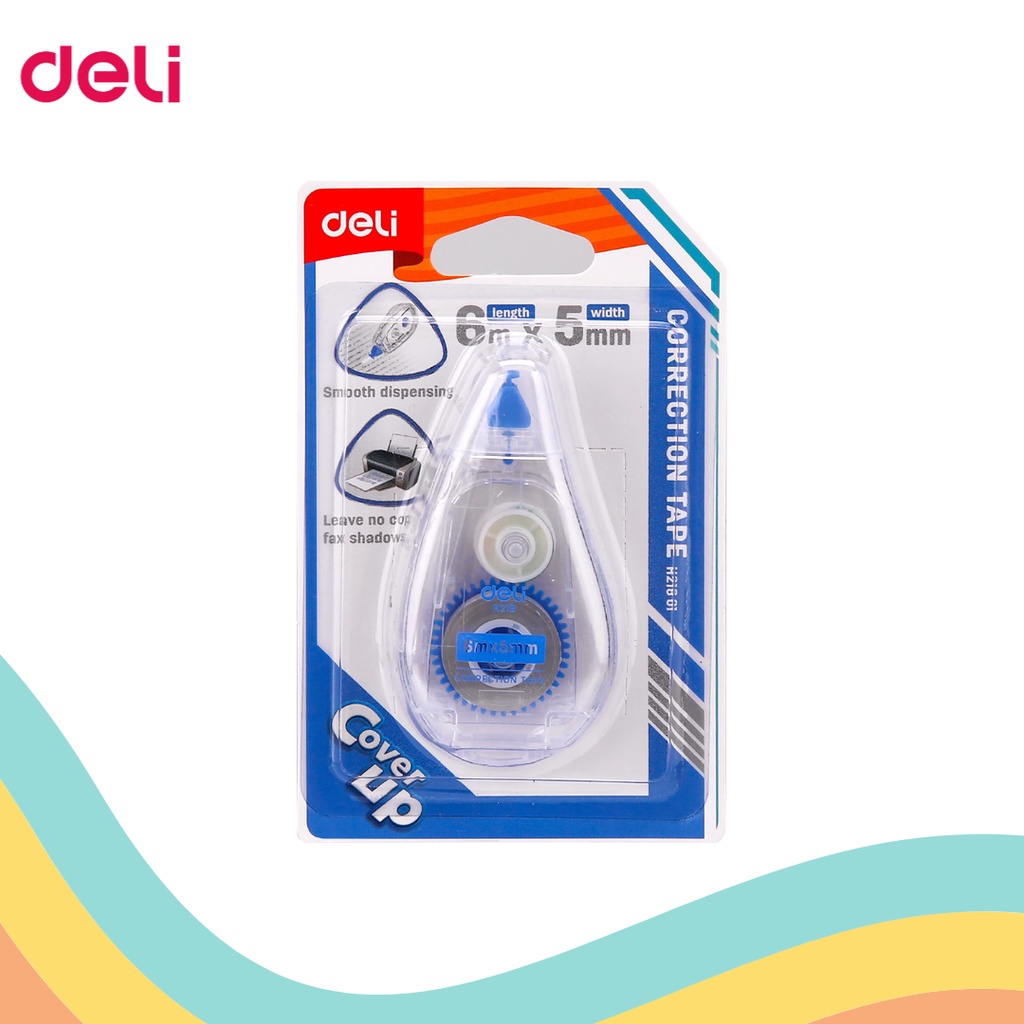 

CORRECTION TAPE DELI EH-21801 (1 PCS)