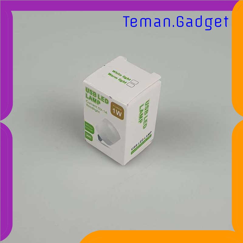 TG-LMP Oobest Lampu LED Mini USB 1W Warm White - OB60